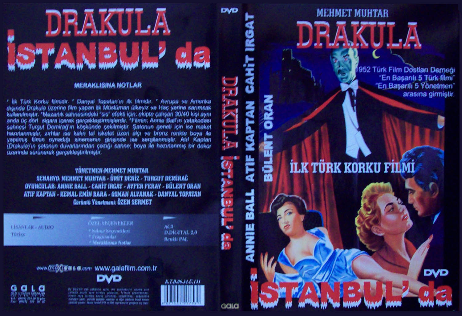 Drakula İstanbul’da (1953) DVD