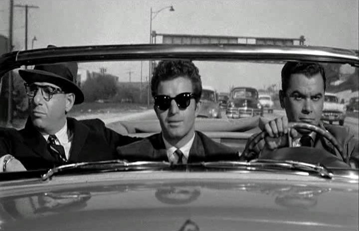 Herschel Bernardi, Vince Edwards, Phillip Pine - Murder by Contract (1958)