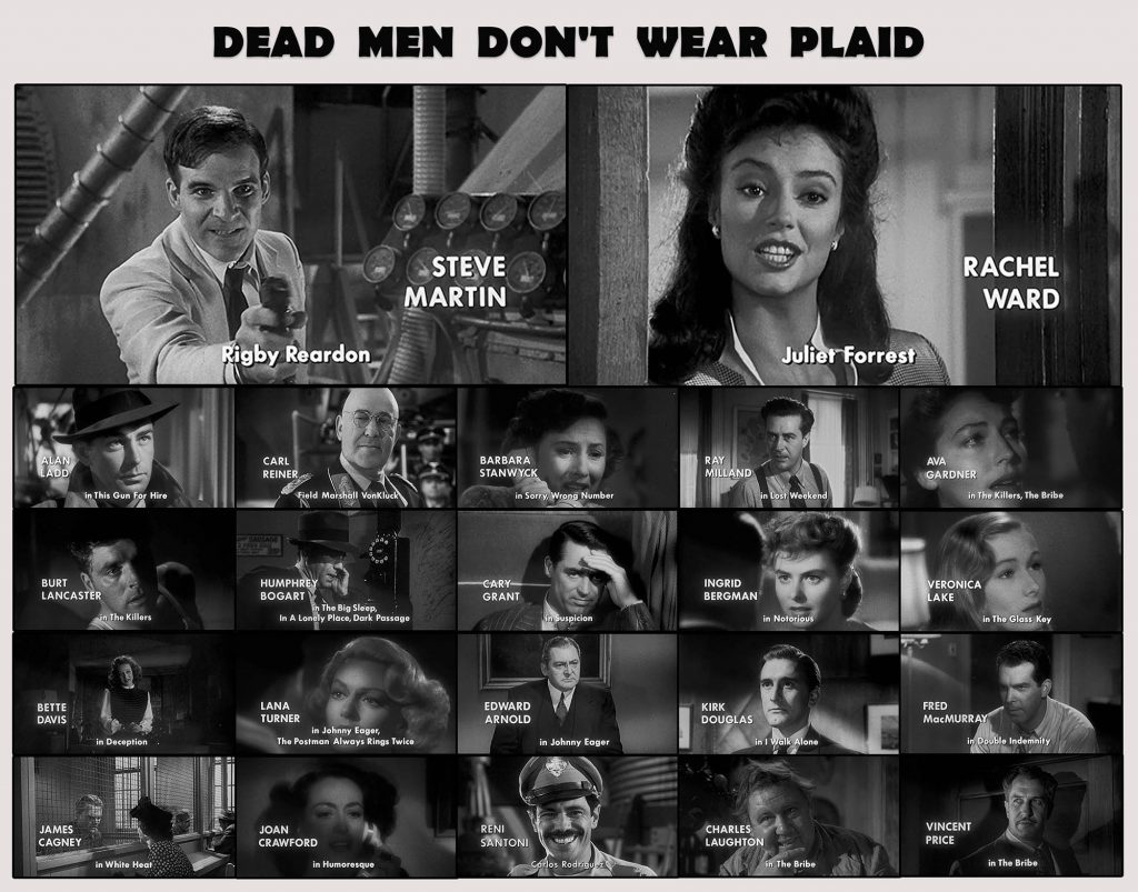 Dead Men Don't Wear Plaid Oyuncular - Cast